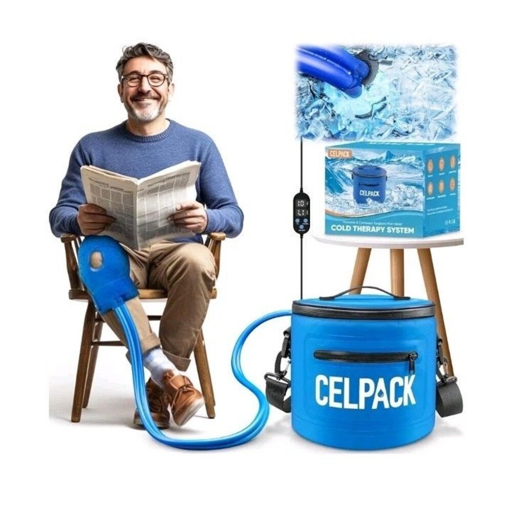 Celpack Cold Therapy Machine for Recovery,  Ideal for Sport Injuries, Open Box